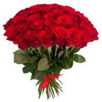 35 алых роз  - заказать доставку цветов онлайн